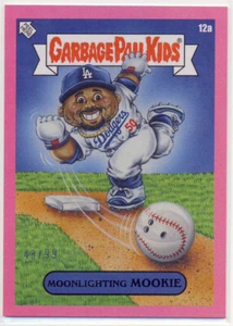 2023 Garbage Pail Kids GPK X MLB GROSS Pink 12a Mookie Betts 48/99 - Picture 1 of 1