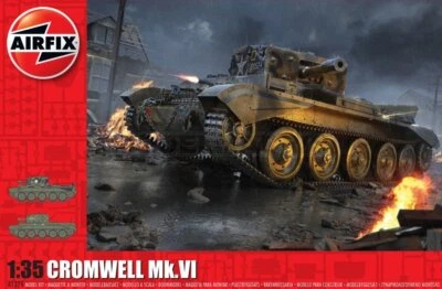 AIRFIX A1374 1/35 Cruiser Mk.VIII A27M Cromwell Mk.VI - Immagine 1 di 4