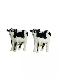 2 Cow Killer Buttonz Fashion Button Covers USA Black & White 1.25” Farm Animal - Picture 1 of 19