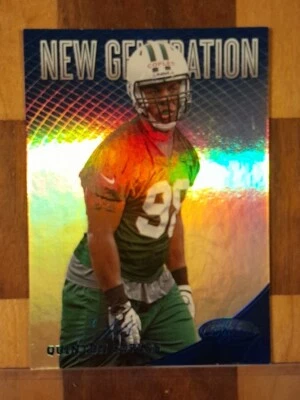 2012 Panini Certified Quinton Coples RC 10/100 Mirror Blue New Generation No.299 - Image 1 of 2
