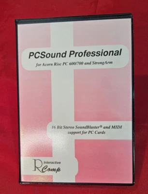 Pcsound Professional für Acorn Risc OS 8.9cm Diskettenlauf Disc & Anweisungen - Bild 1 von 4