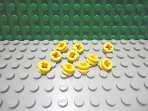 Lego 10 Technic Yellow thin bushing connectors NEW - Picture 1 of 1