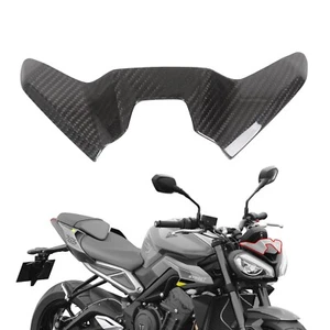 100% Real Carbon Fiber Front Fairing Cover For Triumph street triple rs 2023 - Picture 1 of 13