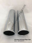 Long Type Chrome Exhaust Pipe Tips Fits Mercedes Benz  W111 W108 W113 1134920214