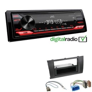 JVC KD-X182DB MP3 DAB+ USB 1-DIN Autoradio für Suzuki Swift Sport 2007-2010 - Bild 1 von 5