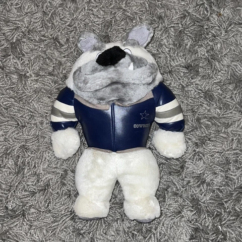 1998 Dallas Cowboys 12” Plush Bulldog Ace ACME NFL Football Jersey FREE SHIP Cover