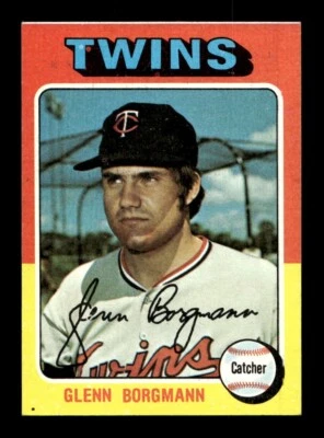 1975 Topps #127 Glenn Borgmann Twins NEAR MINT *2a - Image 1 of 2