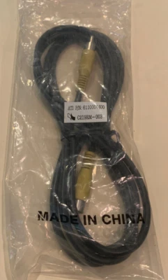 ATI Composite RCA to RCA Video Cable 6 Foot P/N 6110004400G BRAND NEW OEM - Image 1 of 4