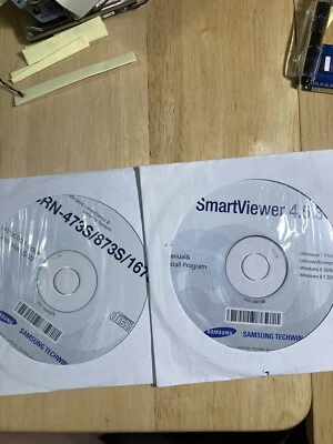 Samsung Techwin Smart viewer 4.5.3 Install Software & Instruction SRN 473N 873N - Image 1 of 4