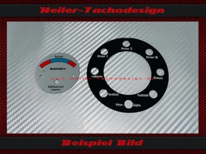 Tachoscheibe Kombiinstrument für Traktormeter Schlüter Super 450 550 - Picture 1 of 1