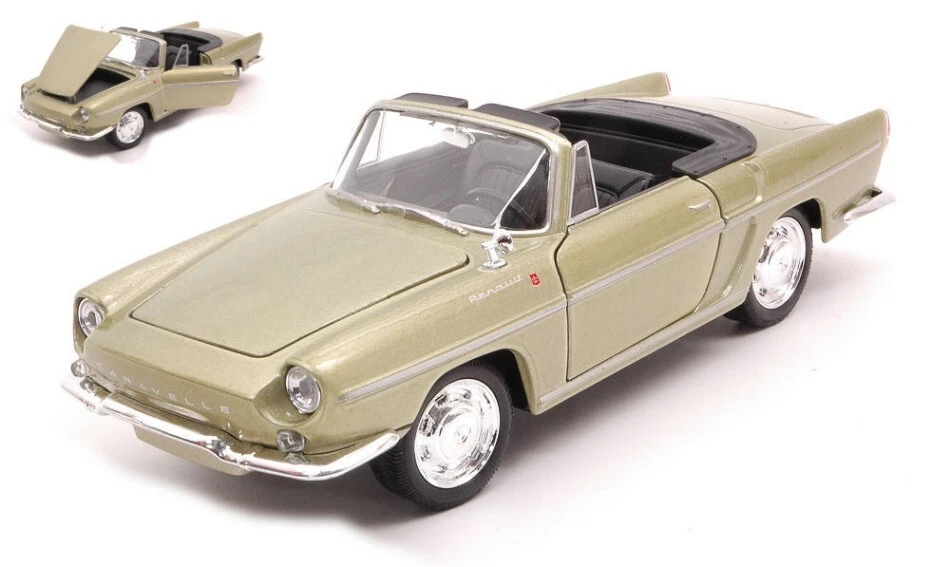 Modellino auto scala 1:24 Welly RENAULT CARAVELLE diecast modellismo statico - Immagine 1 di 1