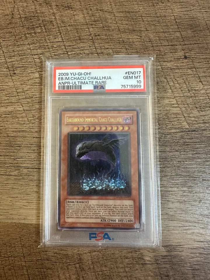 YuGiOh Earthbound Immortal Chacu Challhua Ultimate Rare PSA 10 - Image 1 of 1
