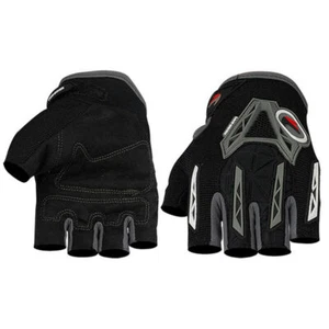 Men Bike Fingerless Gloves Cycling Non-Slip Breathable Half-fingers Sport Gloves - Picture 1 of 16