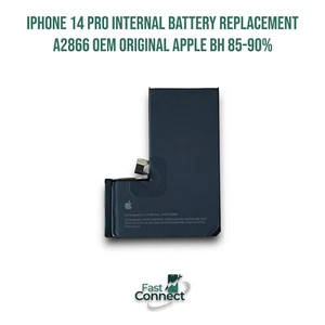 iPhone 14 Pro Internal Battery Replacement A2866 OEM Original Apple BH 85-90% - Picture 1 of 2