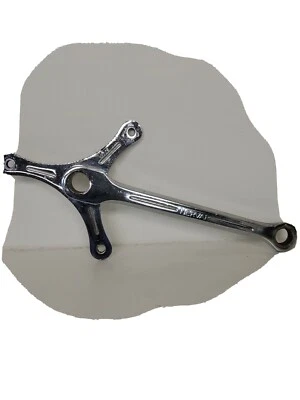 Brazo de manivela derecho Nervar acero cromado 3 orificios 170 mm acoplazado (sin pasador) vintage A21 Foto 1 de 4