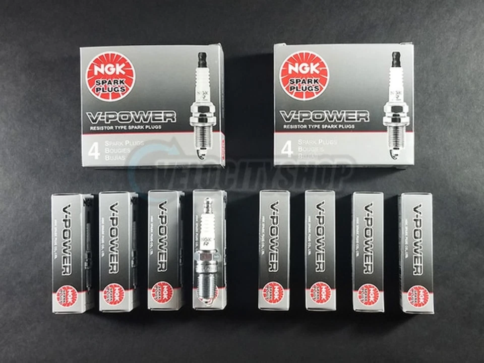 Bujías NGK V-Power (8) para Suburban 3500HD 2016-2017 6,0 L - 1 paso más frío Foto 1 de 1