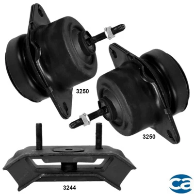 Soportes y transmisión del motor. Juego de 3 piezas de montaje para Ford Mustang 05-10 4,0/4,6 L Foto 1 de 4