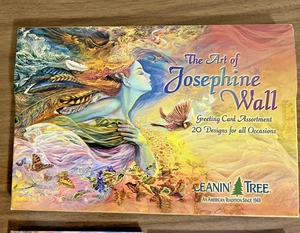 19 CARDS Leanin' Tree The Art of JOSEPHINE WALL Blank BOX SET Color Interior - Picture 1 of 13