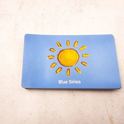 Cranium Zooreka Game 2006 Blue Skies Cards Replacement Part - Image 1 of 4