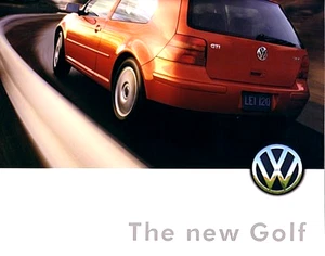 1999 VOLKSWAGEN GOLF sales brochure catalog US 99 VW GTI VR6 - Picture 1 of 1