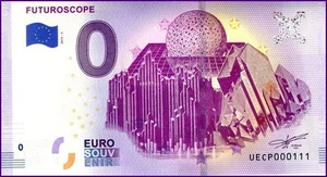 ***N°111*** RARE NUMERO TRIPLE / BILLET SOUVENIR 0 € / 0 € SCHEIN / UECP 2019-3 - Picture 1 of 1