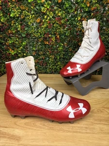Botines de fútbol Under Armour Highlight MC zapatos rojo blanco 3021478-600 para hombre 11,5 - Imagen 1 de 8