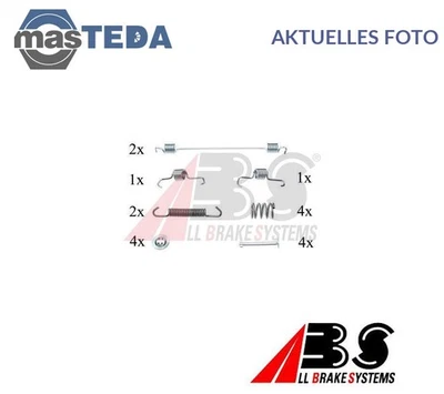 0819Q BREMSBACKEN ZUBEHÖRSATZ TROMMELBREMSE HINTEN ABS NEU OE QUALITÄT - Image 1 of 4