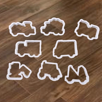  8 PCS Dessert Formen Förmchen Backen Backformen Keks Backwerkzeuge - Bild 1 von 4