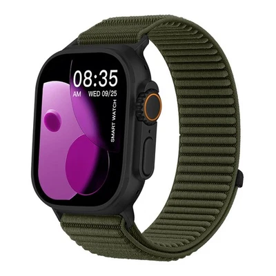 Woven Nylon Band for Apple Watch Sport Loop Series 11/10/9/8/7/6/5/4/3/SE/Ultra - Image 1 of 4