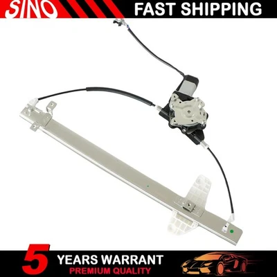Window Regulator w/ Motor For Nissan Titan Power Passenger Right Side RH Rear - Image 1 of 4