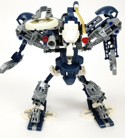 Krekka LEGO Bionicle 8623 Complete Titan Warrior Dark Hunter Kanoka Disk