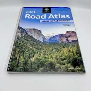 Spiral Bound Rand McNally 2021 Large Scale Road Atlas [Rand McNally Road Atlas] - Bild 1 von 4