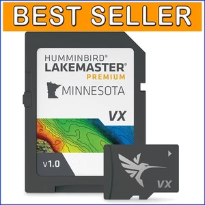 LakeMaster Premium Fishing Map SD Card - Unrivaled Aerial and Depth Insights - Picture 1 of 4