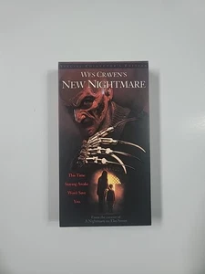 Wes Craven's New Nightmare Vhs Specual Collector's Edition Pre-owned Horror - Picture 1 of 7