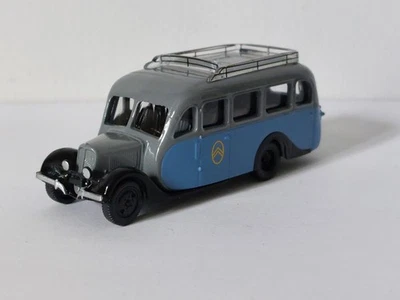 Norev 1/87. Citroen U23 Autobus Blu/Grigio 1947 Nuovo Con Scatola. - Immagine 1 di 4