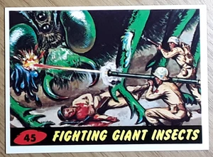 2012 Topps Mars Attacks Card 45 FIGHTING GIANT INSECTS. - Picture 1 of 3