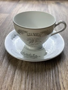 Vintage Napcoware ~ Japón 25 Aniversario Platillo C-6836 Un Juego Taza de Té, Platillo - Imagen 1 de 5