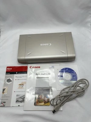 Canon i80 Color Bubble Jet Printer K10233 Untested No Power Cord - Image 1 of 3