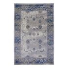Linon Vintage Microfiber Polyester Isfahan 2'X3' Accent Rug In Gray