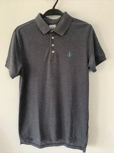 Vivienne Westwood Grey Cotton Short Sleeves Polo Shirt Size S - Picture 1 of 5