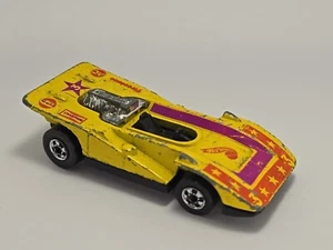 1973 Hot Wheels Blackwall Steam Roller Race Car Rare Original Hong Kong Loose - Picture 1 of 5
