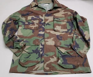 Giacca da combattimento US Army Woodland taglia grande-lunga - Foto 1 di 10