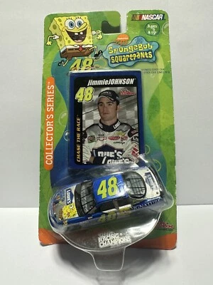 Jimmie Johnson #48 NASCAR Vintage 2003 Spongebob ULTRA SERIES 1/64 DieCast New - Image 1 of 4