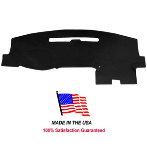 Black Carpet Dash Cover Compatible w/ GMC Sierra 1500 2014-2018 USA Made CH113-5 - Picture 1 of 2