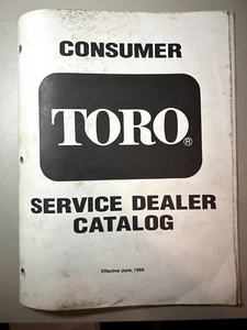 Toro Consumer Service Dealer Catalog Effective June 1994 - 492-9012 - Picture 1 of 2