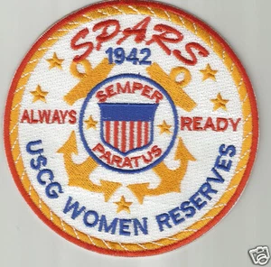 TOPPA RISERVE DONNA USCG, 1942, ""SPARS"", ""SEMPRE PRONTA"" ""SEMPER PARATUS"" Y - Foto 1 di 1