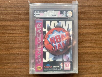 ""NBA Jam" (US) Sega Game Gear Game Sealed/VGA Graded 80 Archival - Image 1 of 3