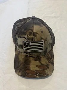 Gorra Exterior Kryptek Highlander Bandera Americana EE. UU. Gorra de Béisbol Adulto Ajustable - Imagen 1 de 5