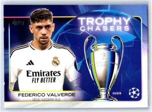 2024-25 Topps Flagship UEFA Federico Valverde Trophy Chasers #RF-2 Real Madrid - Picture 1 of 2
