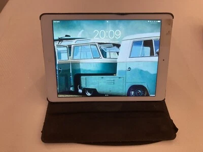 Apple iPad Air 16GB, WLAN + Cellular 24,64 cm (9,7 Zoll) Tablet Silber/Weiss - Bild 1 von 4